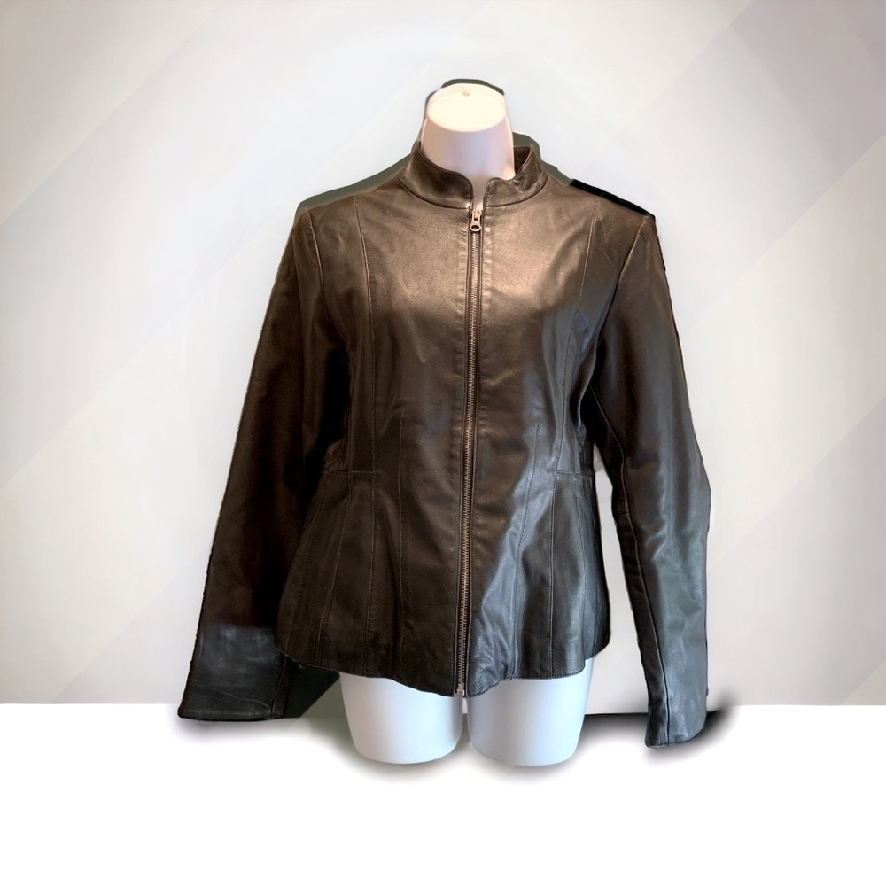 Nine West soft leather jacket